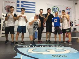 Professional Kick boxing Team SnC training camp